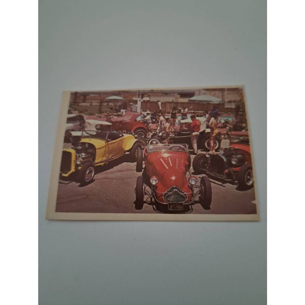 Vintage 1965 Hot Rod Magazine Spec Sheet Trading Card #36 LA Roadsters